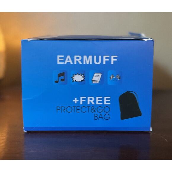 NEW Muffy Infant Child Hearing Protection Travel Ear Muffs & Bag Mini Earmuffs - Picture 5 of 11